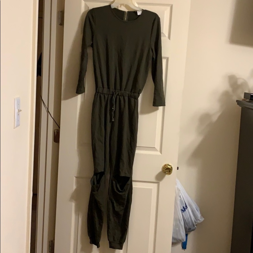 Olive jumpsuit